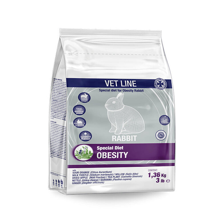 Cunipic Vet Line Obesity feno selvagem para coelhos,  Imagem número 1 Cunipic Vet Line Obesity feno selvagem para coelhos, , large Imagem número 1
