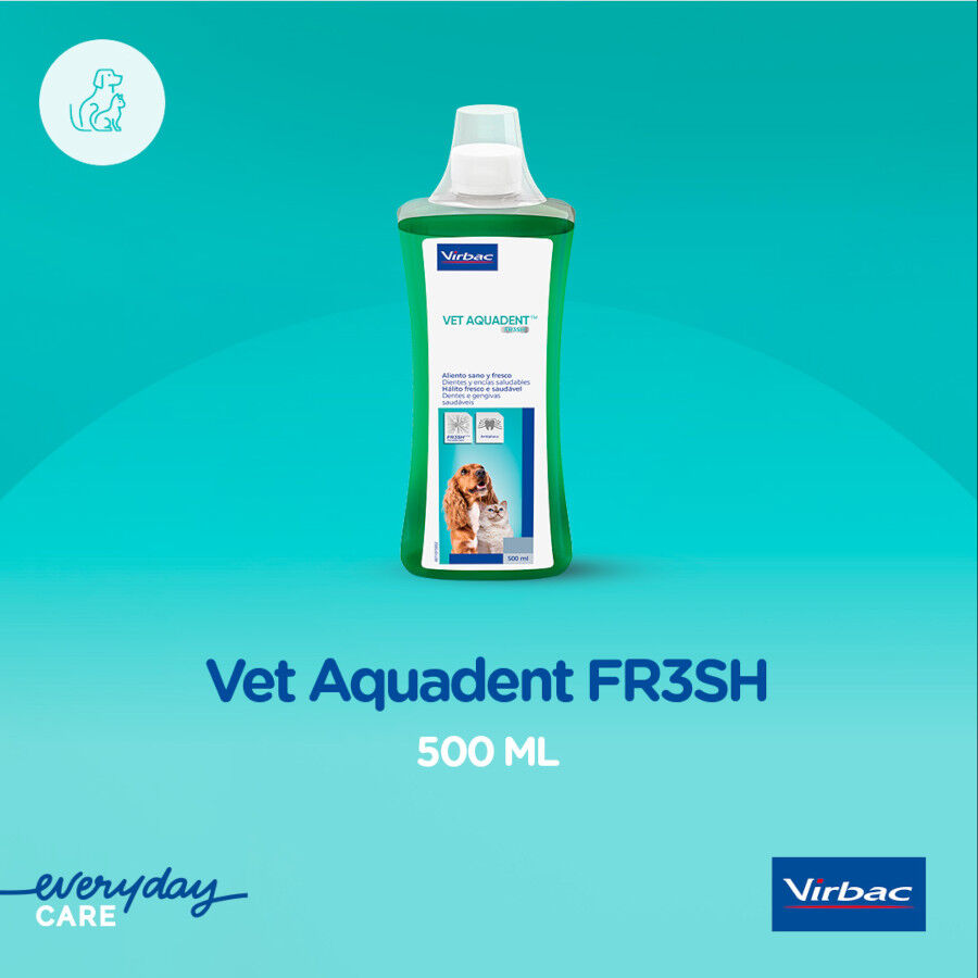 Virbac Vet Aquadent Elixir Bucal para c&atilde;es e gatos, , large Imagem n&uacute;mero 2