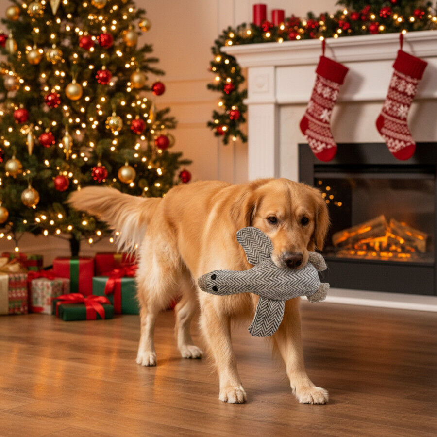 Wonder Christmas Peluche Pato de Natal para C&atilde;es, , large Imagem n&uacute;mero 3