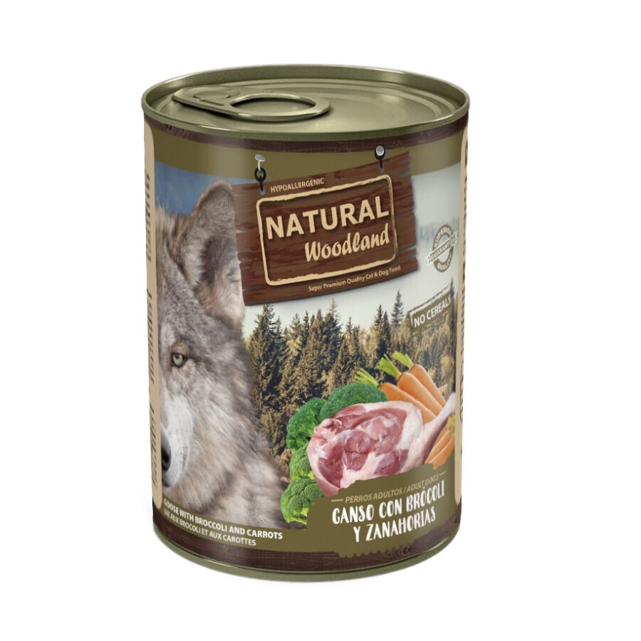 400 g Natural Greatness Ganso com Br&oacute;colos e Cenoura lata para c&atilde;es, , large Imagem n&uacute;mero 2