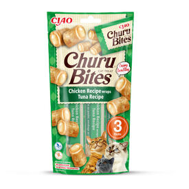 Churu Snacks Bites de Atum para gatos &ndash; Multipack 12