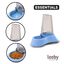 Leeby Dispensador 2 em 1 Azul de Ra&ccedil;&atilde;o e &Aacute;gua para c&atilde;es e gatos, , large Indicador imagem n&uacute;mero 4