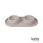 Leeby Comedouro Duplo de Pl&aacute;stico para c&atilde;es e gatos, , large Indicador imagem n&uacute;mero 2