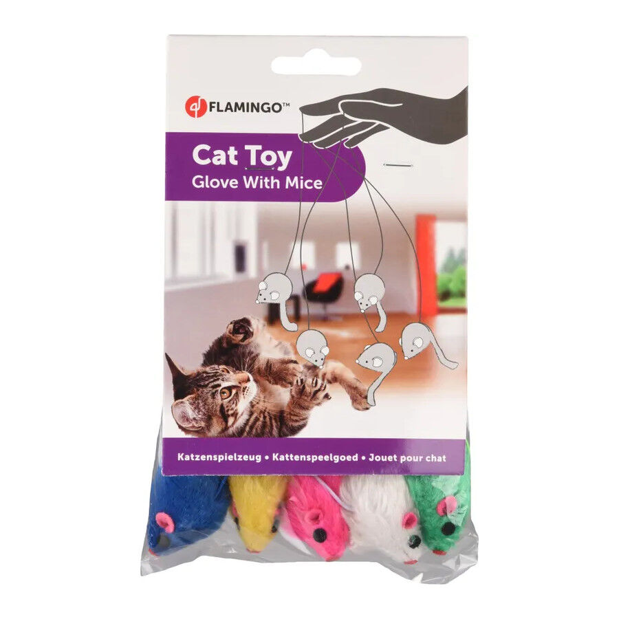 Flamingo Luva de brinquedo para gatos, , large Imagem n&uacute;mero 4