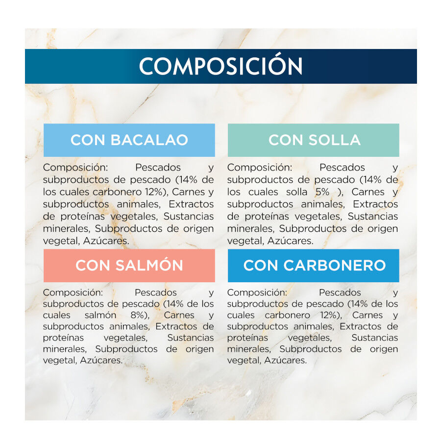 4 sobres x 85 g Gourmet Perle Finos Trocitos del Oc&eacute;ano en salsa sobre para gatos, , large Imagem n&uacute;mero 4