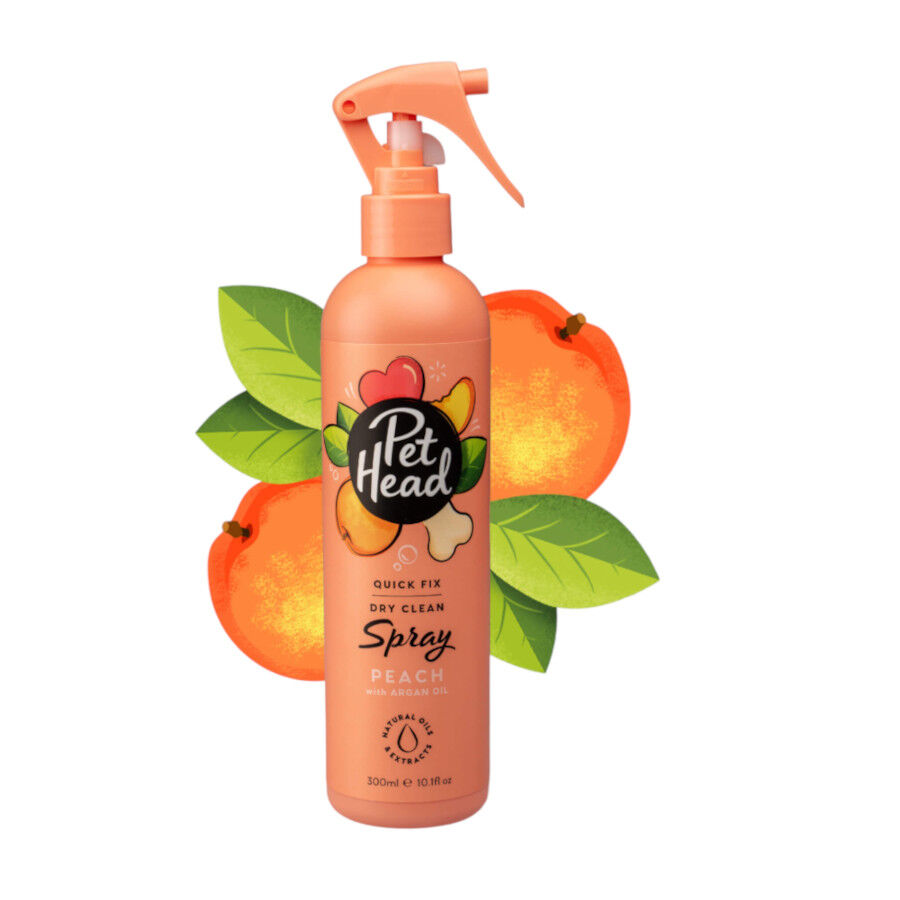 Pet Head Shampoo seco p&ecirc;ssego para c&atilde;es 300ml, , large Imagem n&uacute;mero 1