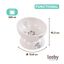 Leeby Comedouro Elevado de Cer&acirc;mica Branco para Gatos, , large Indicador imagem n&uacute;mero 4