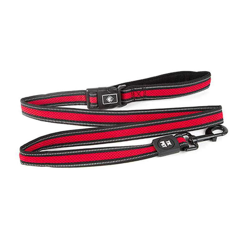 TK-Pet Reflective Comfort correa roja reflectante Imagem número 1 TK-Pet Reflective Comfort correa roja reflectante Imagem número 1
