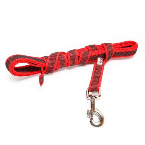 Julius K9 Correa para perros engomada sin asa roja Imagem n&uacute;mero 1