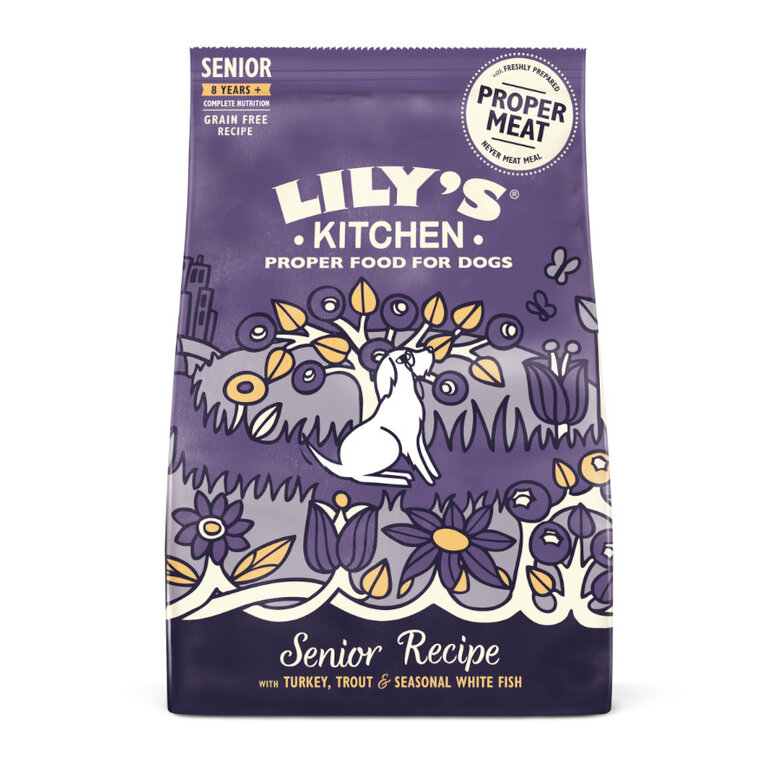 Lily's Kitchen Adult +8 Pure e Truta ração para cães, , large image number null