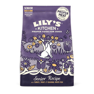 Lily's Kitchen Adult +8 Pure e Truta ração para cães