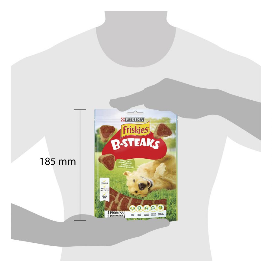 150 g Friskies Biscoitos B-Steaks para c&atilde;es, , large Imagem n&uacute;mero 5