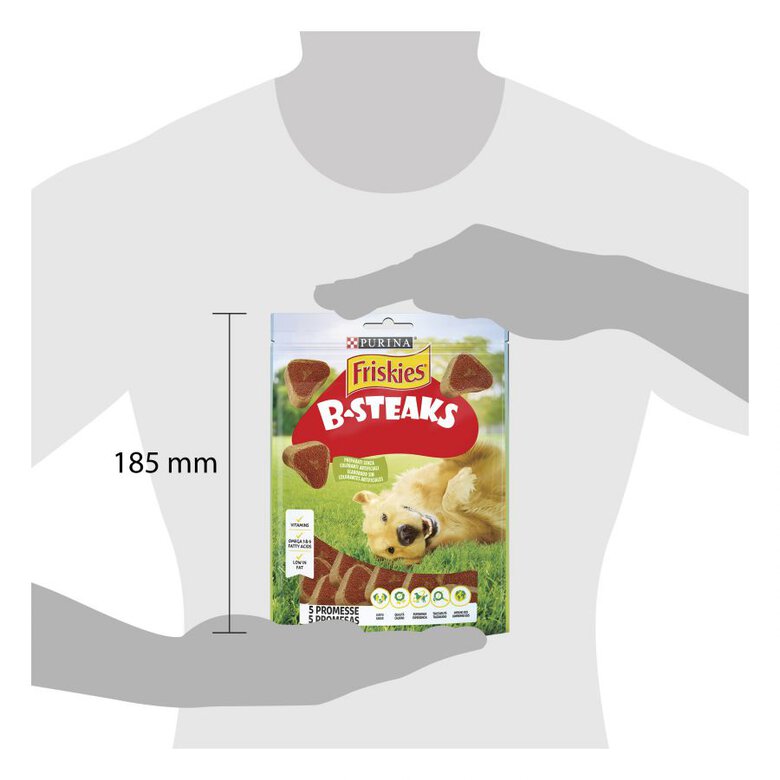 Friskies Biscoitos B-Steaks para cães, , large image number null