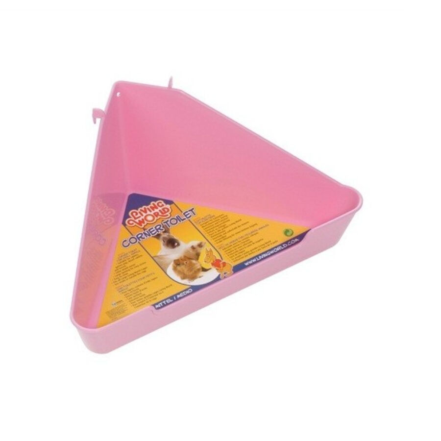 Living World Corner Toilet Bandeja de canto para roedores, , large Imagem n&uacute;mero 1