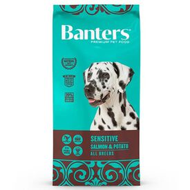 Banters Sensitive Salmão e Batata ração para cães