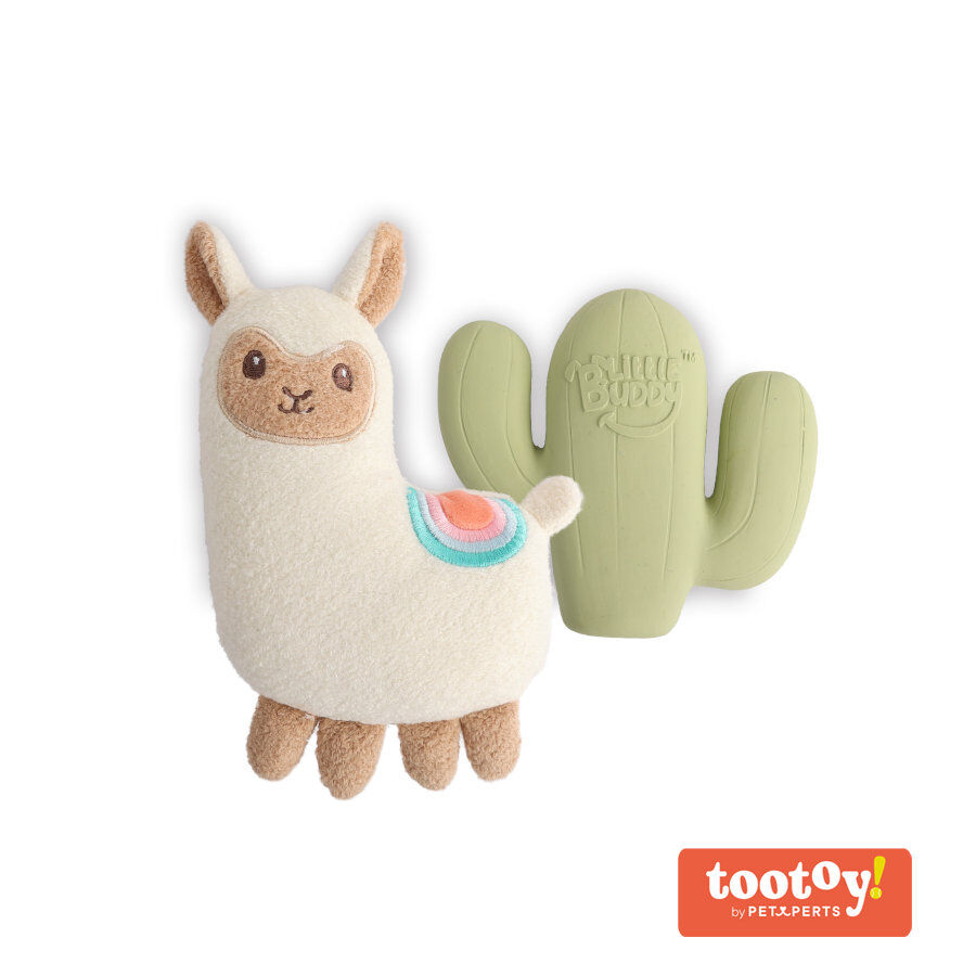 Tootoy! Puppy Llama Conjunto de brinquedos para cachorros, , large Imagem n&uacute;mero 1