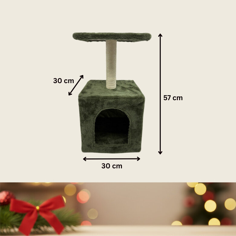 Wonder Christmas Arranhador com Poste de Sisal de Natal para Gatos,  Imagem número 4 Wonder Christmas Arranhador com Poste de Sisal de Natal para Gatos, , large Imagem número 4