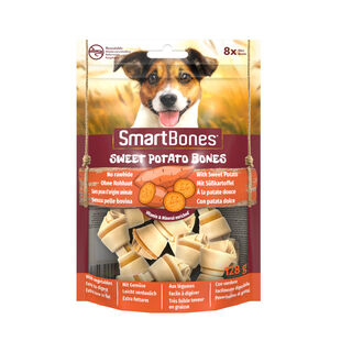 SmartBones Ossos de Batata Doce Mini para cães