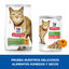 12 saquetas x 85 g Hill's Science Plan Senior Vitality Sachê de frango e salmão em molho para gatos, , large Indicador imagem número 4