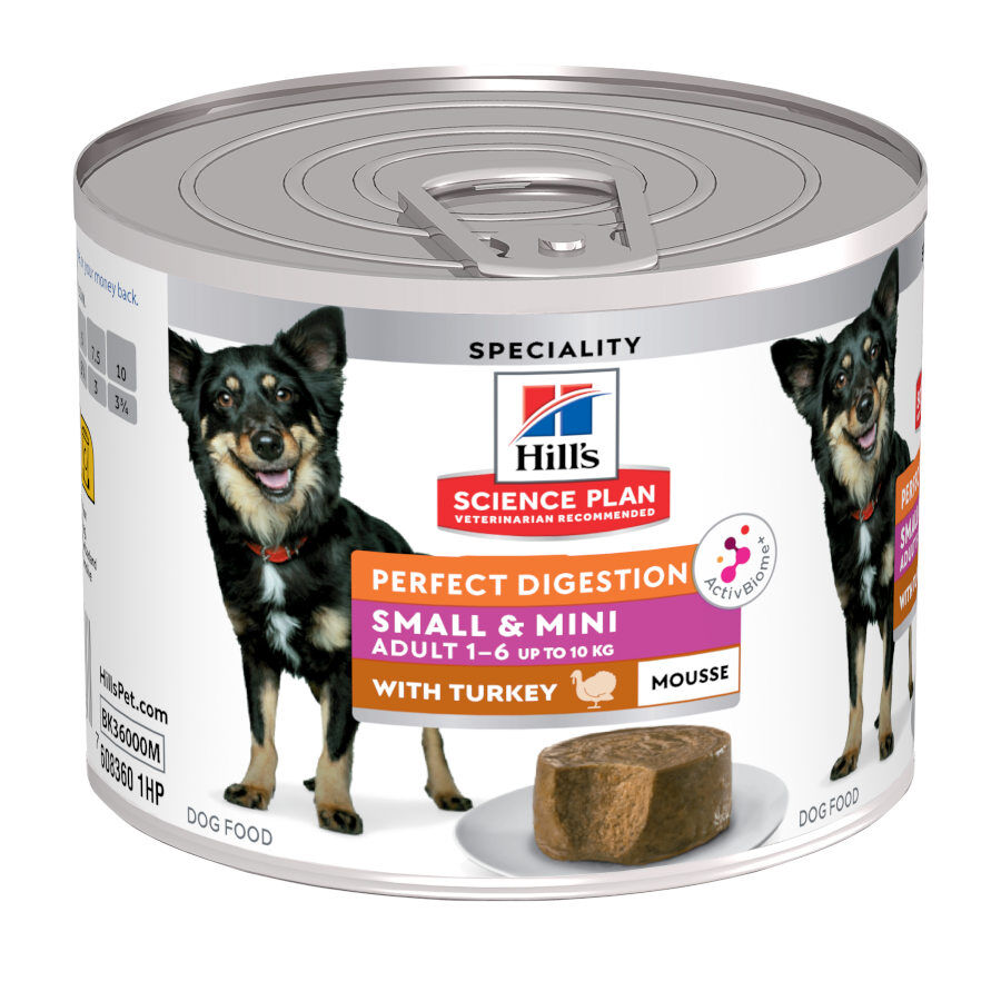 200 g Hill's Science Plan Adult Smalle Mini Perfect Digestion Mousse de Peru em lata para c&atilde;es , , large Imagem n&uacute;mero 1
