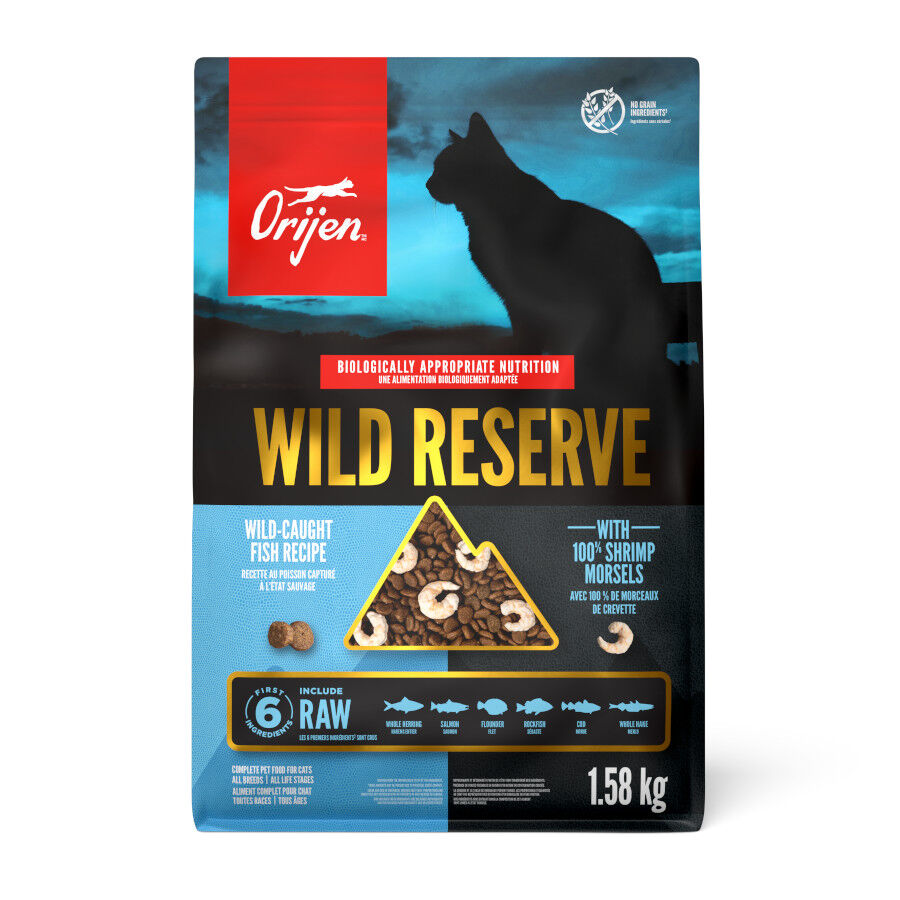 Orijen Wild Reserve Ra&ccedil;&atilde;o de Peixe e Camar&atilde;o para gatos, , large Imagem n&uacute;mero 1