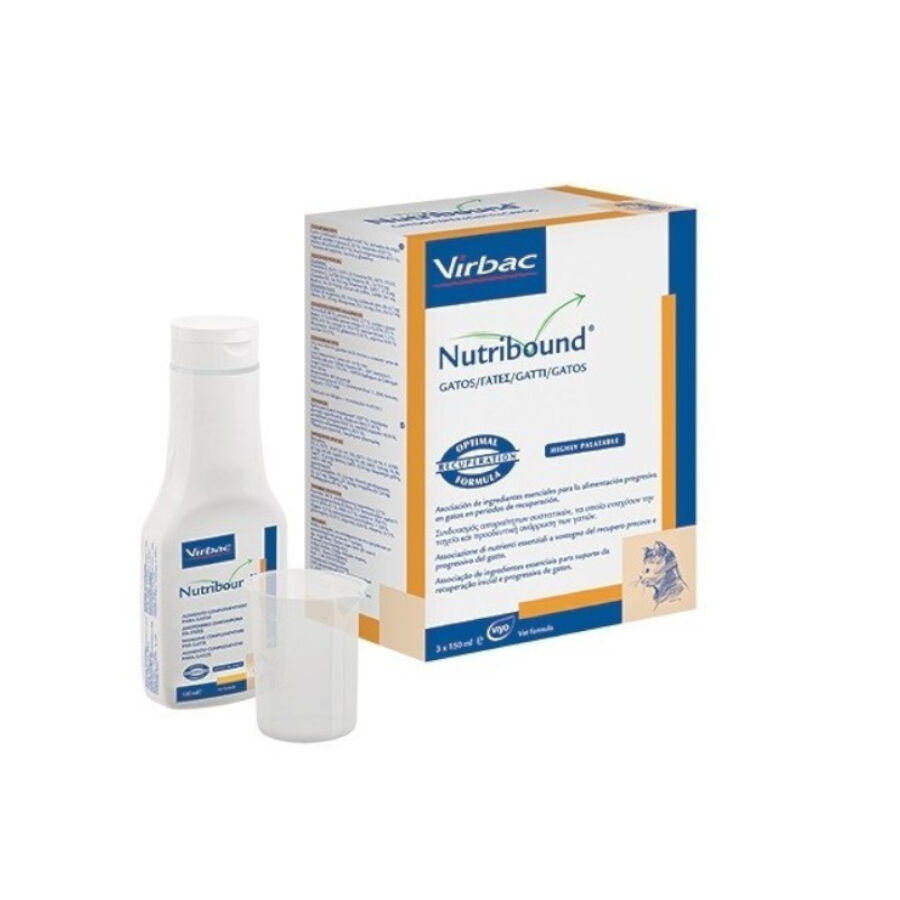 150 ml Virbac Nutribound Vitaminas para convalescen&ccedil;a em gatos, , large Imagem n&uacute;mero 1