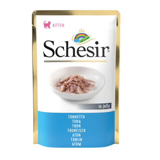 Schesir Kitten Atum saqueta para gatos