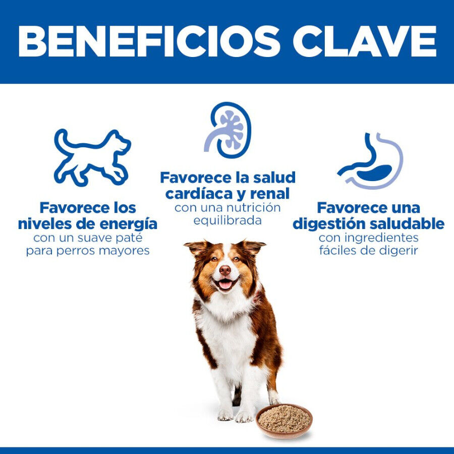 370 g Hill's Science Plan Mature 7+ Adult frango em lata para c&atilde;es, , large Imagem n&uacute;mero 5