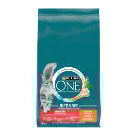 One Bifensis Esterilizado Frango Ração para gatos