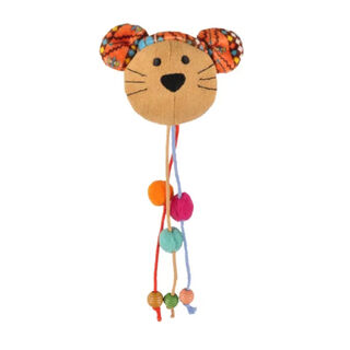 Flamingo Peluche com Corda para gatos
