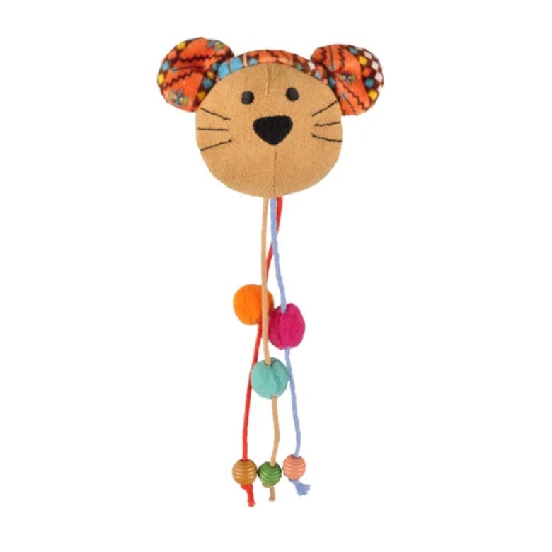 Flamingo Peluche com Corda para gatos,  Imagem número 1 Flamingo Peluche com Corda para gatos, , large Imagem número 1