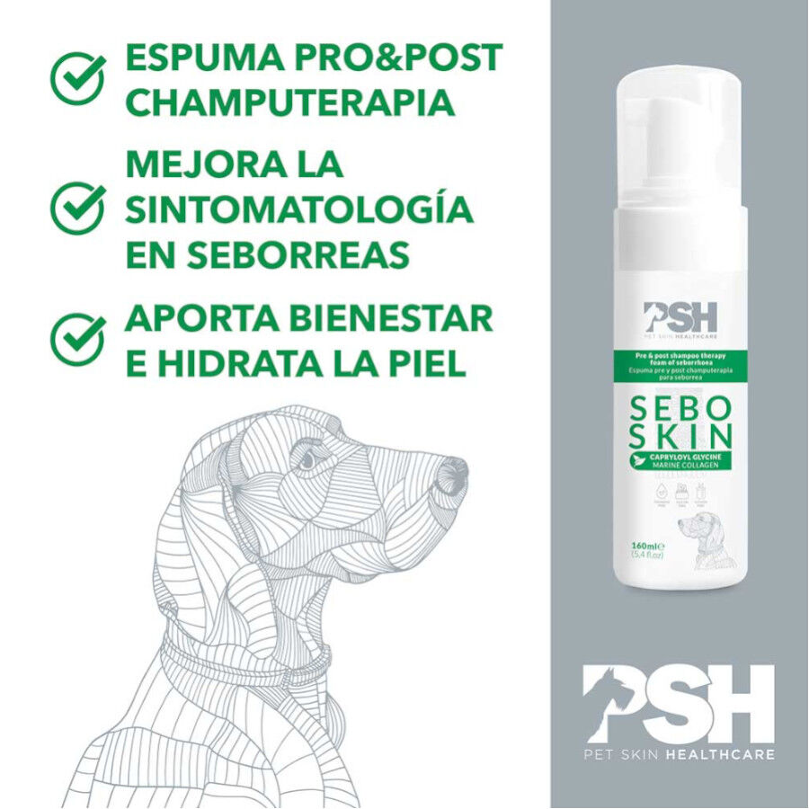 PSH Seborrhea Specific Champ&ocirc; Espuma para c&atilde;es, , large Imagem n&uacute;mero 3