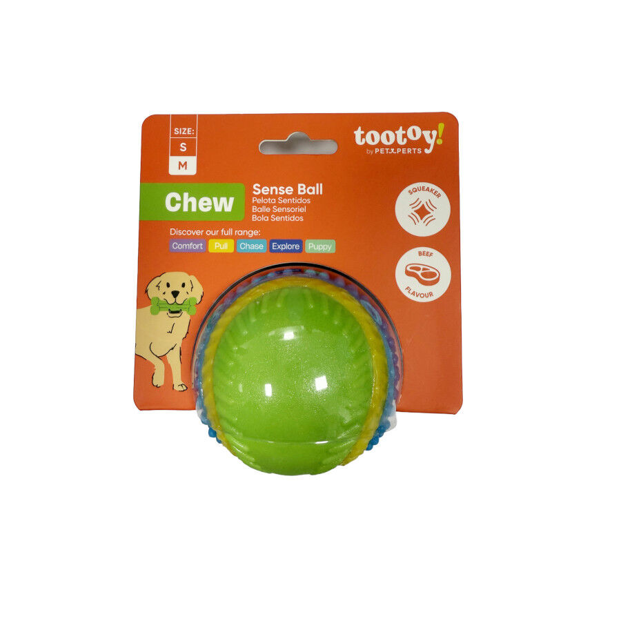 Tootoy! Chase Bolas dos 5 sentidos m&eacute;dia para c&atilde;es, , large Imagem n&uacute;mero 9