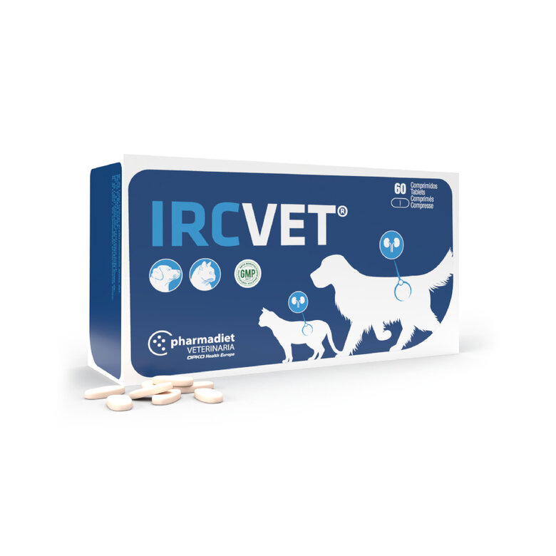 60 uds. Irc-vet Suplemento Renal para cães e gatos,  Imagem número 1 60 uds. Irc-vet Suplemento Renal para cães e gatos, , large Imagem número 1