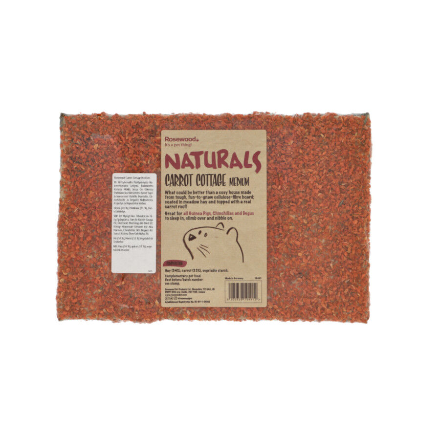 Rosewood Naturals Carrot Cottage Casota para Roedores, , large Imagem n&uacute;mero 2