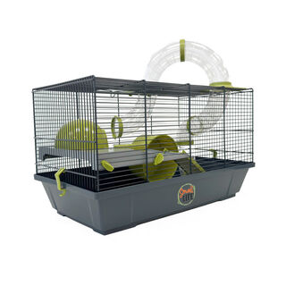 Small Life Gaiola com Tubo Verde para hamsteres