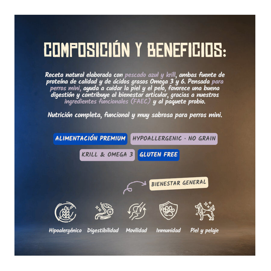 2 Kg Lenda Grain Free Ra&ccedil;&atilde;o de Peixe e Krill para c&atilde;es de ra&ccedil;as mini, , large Imagem n&uacute;mero 8