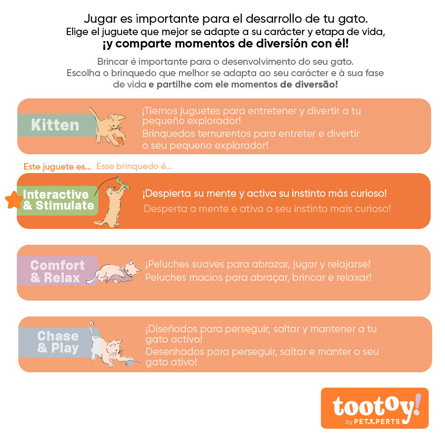 Tootoy! Interactive & Stimulate Brinquedo interativo para gatos, , large Imagem n&uacute;mero 9
