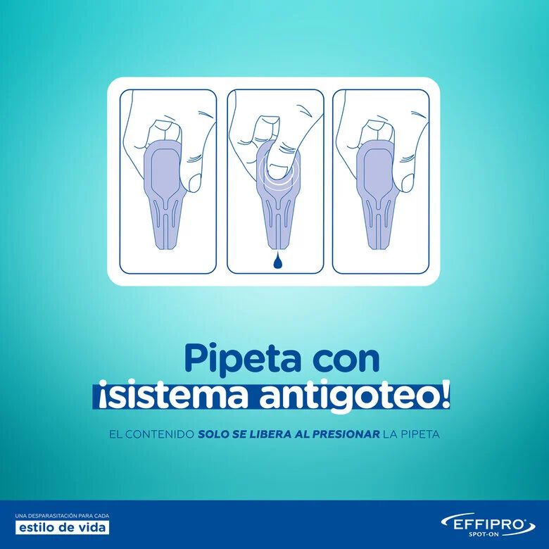 Effipro Pipetas Antiparasit&aacute;rias para gatos, , large Imagem n&uacute;mero 5