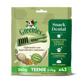 Greenies Snacks Dentários Naturais Teenie para cães Toy