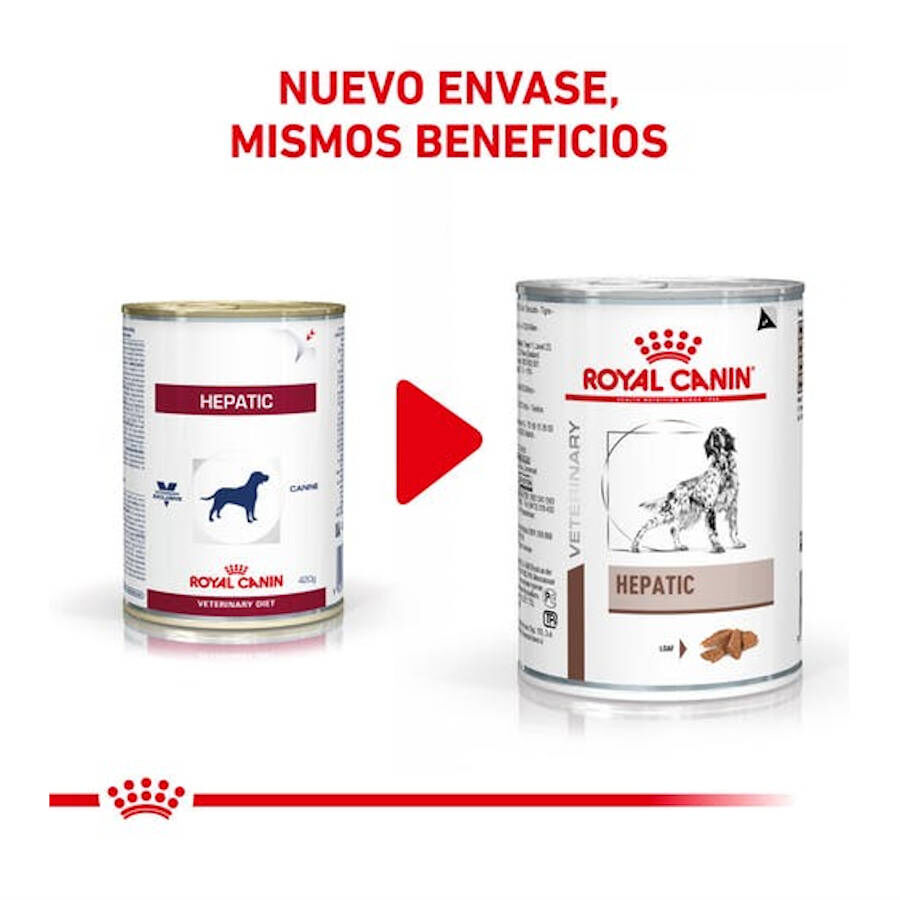 420 g Royal Canin Veterinary Diet Hepatic lata para c&atilde;es, , large Imagem n&uacute;mero 3