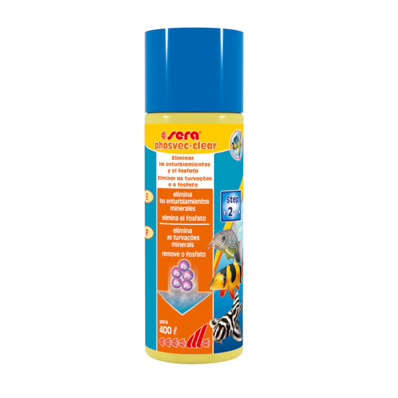 Sera Phosvec Clear Phosphate Cleaner para aquários,  Imagem número 1 Sera Phosvec Clear Phosphate Cleaner para aquários, , large Imagem número 1