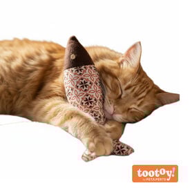 Tootoy! Comfort & Relax Peluche Peixe Vintage para gatos