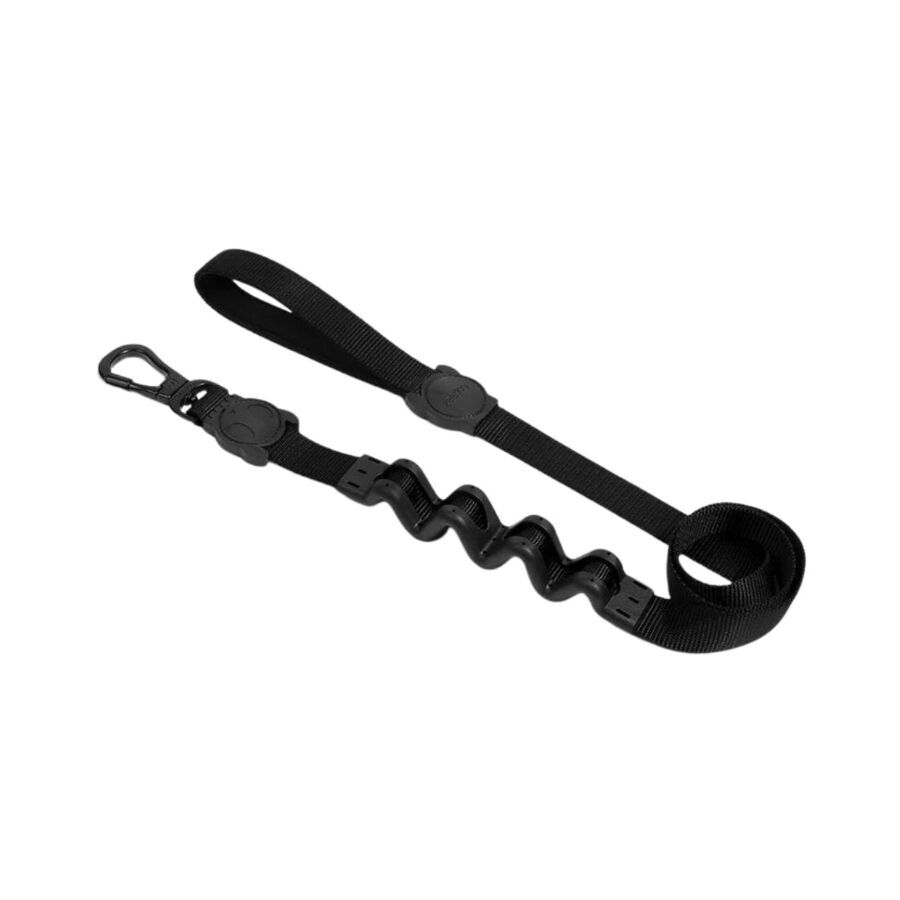 Zeedog Ruff Gotham Trela Preta para c&atilde;es, , large Imagem n&uacute;mero 1