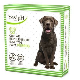 Yes!pH Coleira Repelente de insetos para cães