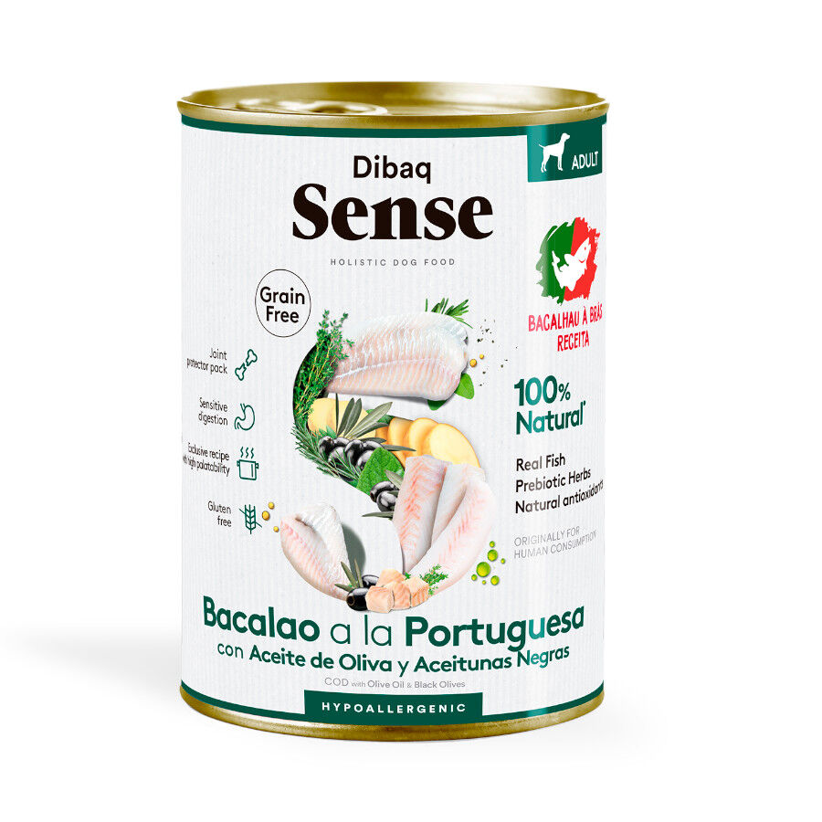 380 g Dibaq Sense Hipoalergenic Bacalao lata para perros, , large Imagem n&uacute;mero 1