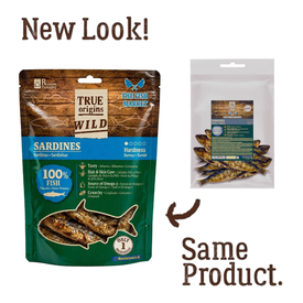 True Origins Sardinhas Snack para c&atilde;es