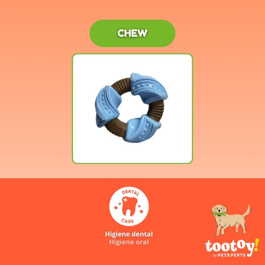 Tootoy! Chew Mordedor anel dent&aacute;rio para c&atilde;es, , large Imagem n&uacute;mero 3
