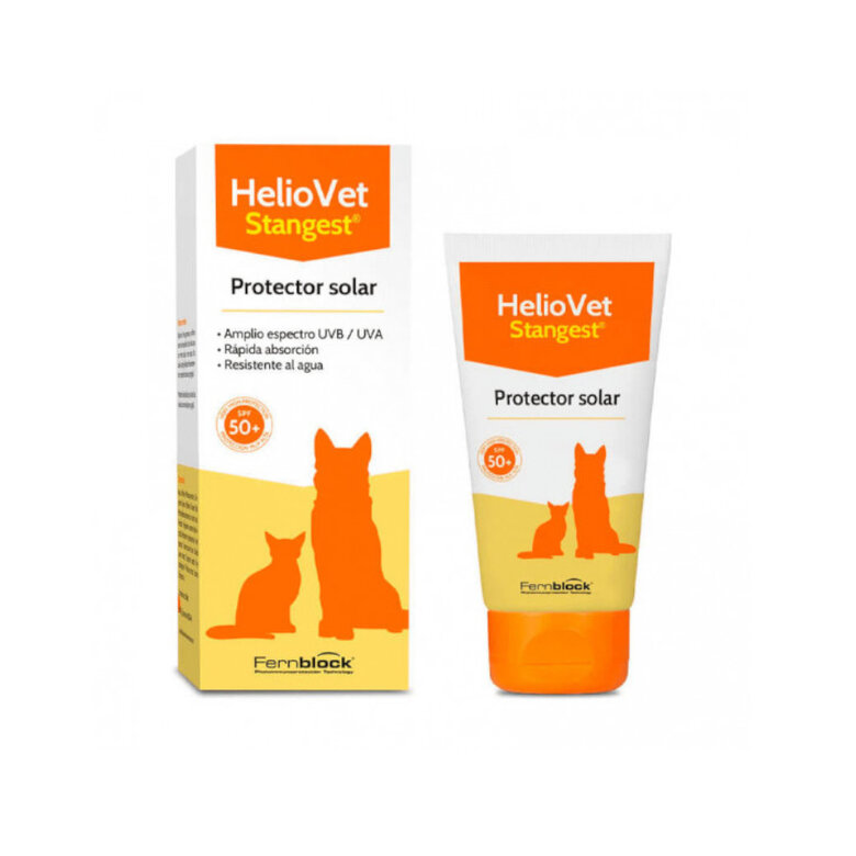 Stangest Heliovet SPF50+ Protetor Solar em Creme para cães e gatos, , large image number null