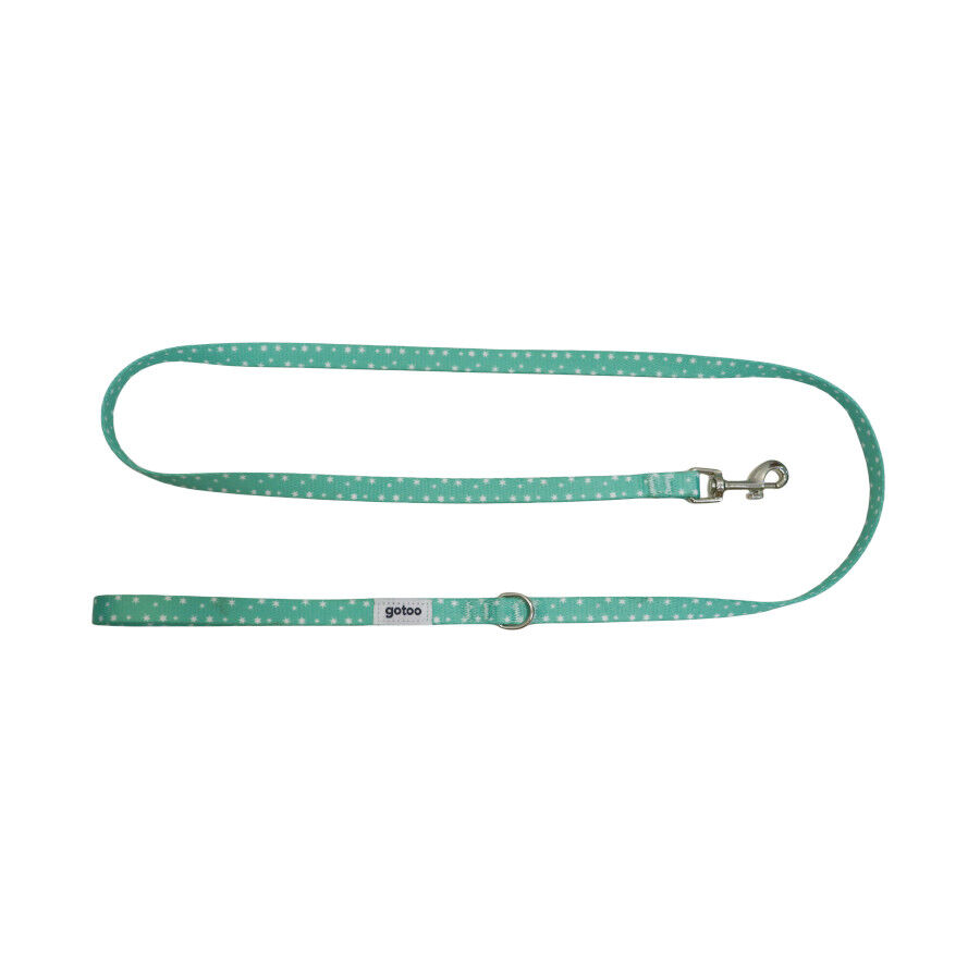 Gotoo Set de Coleira e Trela estampada verde para c&atilde;es, , large Imagem n&uacute;mero 7